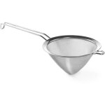 Tamis conique chinois � mailles denses en acier, diam�tre 160 mm - hendi 647516