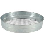 Pflanzen k�lle - tamis de jardinage - d 36, 6 x h 7, 1 cm - acier galvanis� - livraison gratuite