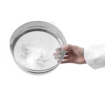 Tamis pour tamiser la chapelure, diam�tre. acier 247mm hendi 637814