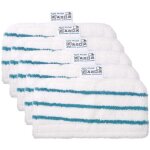 Tampon en microfibre lavable 5 pices pour balai vapeur black & decker fsmh1321jmd, fsm1605, fsmh13151sm, ...