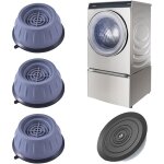 Tampons � pied machine � laver 4 pi�ces universal tapis anti - vibration pour machine � laver - caoutchouc ...