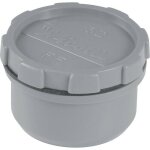 Nicoll ? tampon de visite pvc m�le �50 ? raccord d'�vacuation � visser ? installation rapide ? pour espaces ...