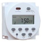 Tang - lcd minuterie programmateur horaire �lectrique hebdomadaire num�rique timer interrupteur 16a(220v) ...