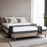 Tanhk - matelas � m�moire haute densit� 135x190, 20cm, ferme, hypoallerg�nique, housse amovible, fabriqu�e ...