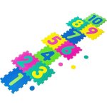 Tapis d'activité en mousse pour marelle et jeux de groupe - 10 dalles avec livraison gratuite Tapis d'activité en mousse pour marelle et jeux de groupe - 10 dalles avec livraison gratuite