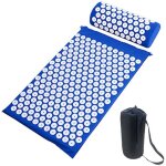 Tapis d'acupression de yoga et ensemble d'oreillers avec sac, tapis d'acupuncture de massage - relaxez ...
