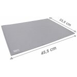 Tapis antid�rapant en silicone mod�le stilla avec bords relev�s