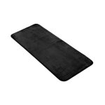 Tapis de bain 50 x 120 cm vitamine noir - microfibre - livraison gratuite
