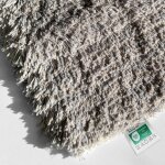 Tapis de bain amour, certifi� �ko - tex, cheery brown, 60 x 90 cm