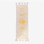 Tapis de bain en coton (133x41 cm) nocti sklum beige crme