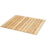 Hhg - tapis de bain 681, tapis antidérapant, bambou, 60x50cm Hhg - tapis de bain 681, tapis antidérapant, bambou, 60x50cm
