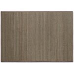 Tapis en bambou panda enroulable marron 120 x 180 cm