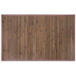 Tapis en bambou tibet enroulable marron 120 x 180 cm