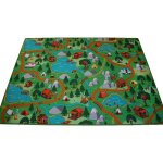 Tapis circuit voiture - hiking - 95 cm x 133 cm - multicolor