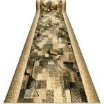 Tapis de couloir bcf impresja olive 60 cm green 60x240 cm