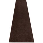 Tapis de couloir eton 898 marron brown 80x500 cm