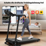 Tapis de course de bureau portable � domicile, tapis roulant deux - en - un pour la marche, la course ...