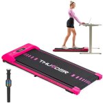 Tapis de course �lectrique thunder idea - pink 6km / h vitesse r�gla t�l�commande domestique �cran led ...