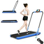 Tapis de course pliable �lectrique avec �cran, bluetooth haut - parleuret t�l�comode, tapis de marche ...