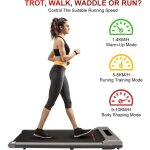 Home fitness code - tapis de course portable 1, 5 hp 1 - 10 km / h vitesse r�glable - gris