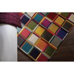 Flair rugs - tapis cubique multicolore moderne pour salon waltz multicolore 200x290 Flair rugs - tapis cubique multicolore moderne pour salon waltz multicolore 200x290