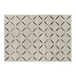 Tapis d�co tiss� 'modesto' 68x110cm naturel