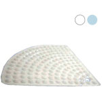 Tapis de douche antid�rapant angl�. bleu cm 60 ridap