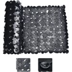 Tapis de douche antid�rapant noir rectangle tapis de baignoire antid�rapant anti moisissure tapis de ...