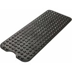 Tapis de douche galet anti - moisissure et anti - drapant (100 x 40 cm, noir clair) fei yu