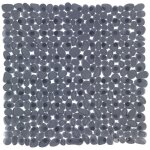 Tapis de douche paradise, tapis antid�rapant, pvc, 54x54 cm, anthracite - wenko