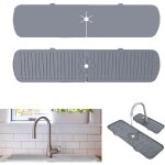 Tapis de drainage de protection de comptoir de salle de bains de cuisine de protection d'�vier de cuisine ...