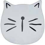 Tapis pour enfants animal imprimé chat ? 100 cm gris kitty Tapis pour enfants animal imprimé chat ? 100 cm gris kitty