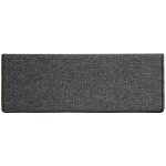 Tapis d'escalier london gris fonc� 23, 5 x 65 cm rectangulaire