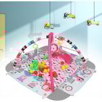 Skecten - tapis d'eveil evolutif et multifonction 5 en 1, 30 balles incluses, arche de jeu, jouets dtachables ...