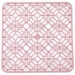 Tapis d'vier, grand tapis d'vier de cuisine en pvc, accessoires pour vier et vier avec trous de drainage, ...