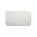 Spirella - tapis fond de baignoire caoutchouc ruby 70x40cm blanc