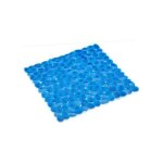 Spirella - tapis fond de baignoire pebble 54x54cm bleu clair