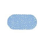 Tapis fond de baignoire pvc galets 35x68cm bleu ciel msv Tapis fond de baignoire pvc galets 35x68cm bleu ciel msv
