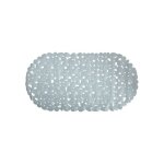 Tapis fond de baignoire pvc galets 35x68cm gris msv Tapis fond de baignoire pvc galets 35x68cm gris msv