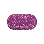 Tapis fond de baignoire pvc galets 35x68cm violet msv Tapis fond de baignoire pvc galets 35x68cm violet msv
