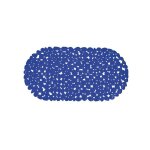 Tapis fond de baignoire pvc galets 39x99cm bleu marine msv Tapis fond de baignoire pvc galets 39x99cm bleu marine msv