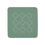 Tapis fond de douche pvc alaska 55x55cm vert mousse spirella