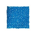 Tapis fond de douche pvc galets 53x53cm bleu marine msv Tapis fond de douche pvc galets 53x53cm bleu marine msv