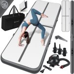 Tapis de gymnastique gonflable airtrack tapis de fitness tapis de gymnastique 3 / 4 / 5 / 6m sac de transport ...