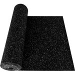 Tapis de gymnastique sur mesure tapis de protection du sol pour les appareils de fitness noir - blanc ...