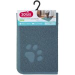 Tapis d'hygi�ne 60 x 90 cm bleu pour maison de toilette chat - zolux