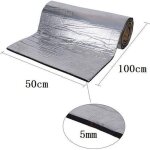 Tapis d'isolation acoustique pour voitures, 10mm mousse insonorisante insonorisation phonique, �tanche ...