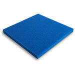 Wiltec tapis japonais filtrant - 50 x 50 x 3 cm / 30 ppi - fin - filtre de bassin et d'aquarium pour ...