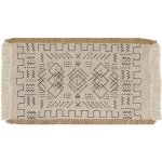 Tapis en jute et coton