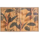 5five simply smart - tapis de salle de bain en bambou  motifs palawan 50 x 80 cm - design cologique ...